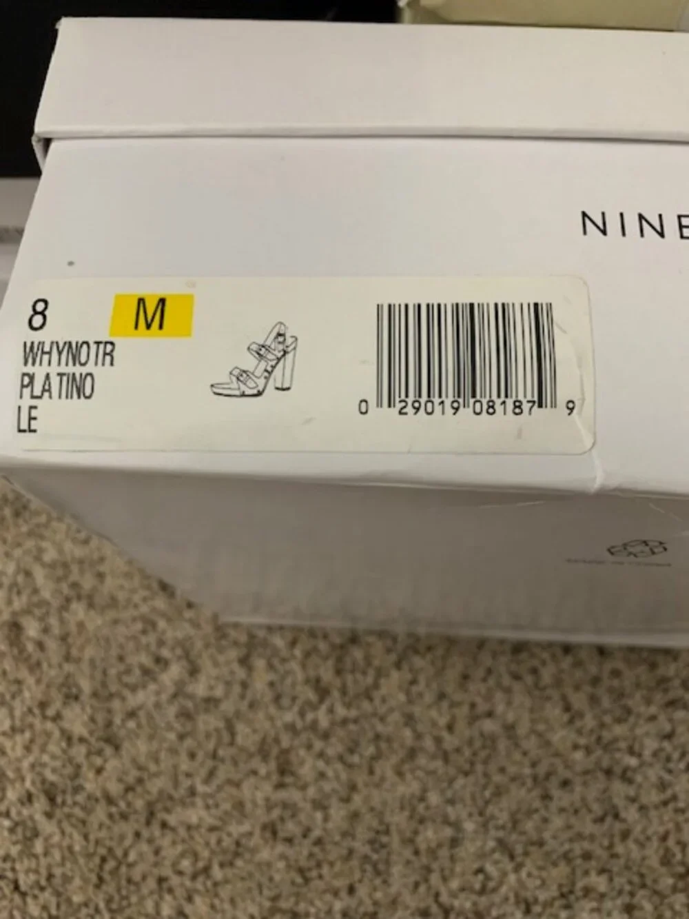 NWT Nine West Platform heels